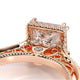 Verragio Halo Princess Engagement Ring