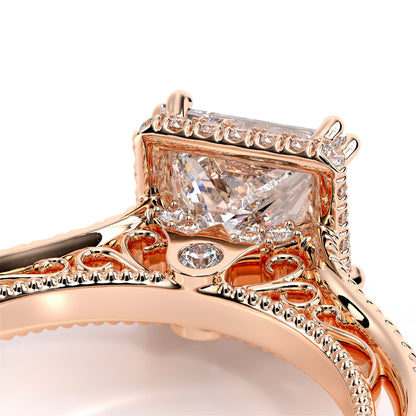 Verragio Halo Princess Engagement Ring