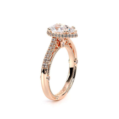 Verragio Halo Pear Engagement Ring