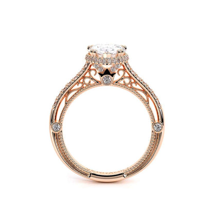 Verragio Halo Pear Engagement Ring
