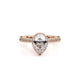 Verragio Halo Pear Engagement Ring