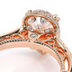 Verragio Halo Pear Engagement Ring