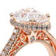 Verragio Halo Pear Engagement Ring