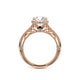 Verragio Halo Round Engagement Ring