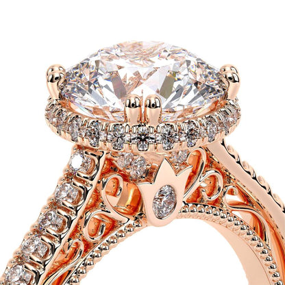 Verragio Halo Round Engagement Ring