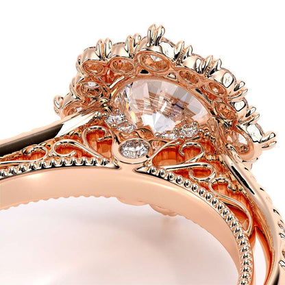 Verragio Halo Round Engagement Ring