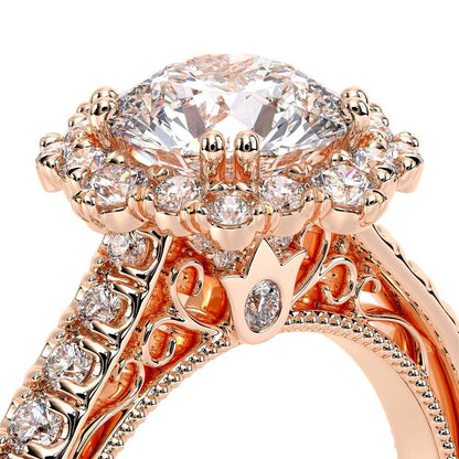 Verragio Halo Round Engagement Ring