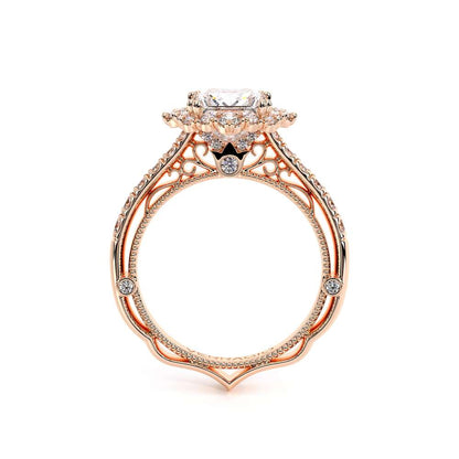 Verragio Halo Princess Engagement Ring