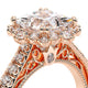 Verragio Halo Princess Engagement Ring