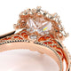 Verragio Halo Princess Engagement Ring