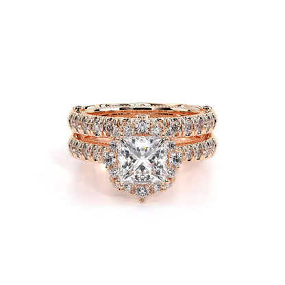 Verragio Halo Princess Engagement Ring