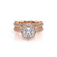 Verragio Halo Princess Engagement Ring
