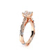Verragio Vintage Princess Engagement Ring