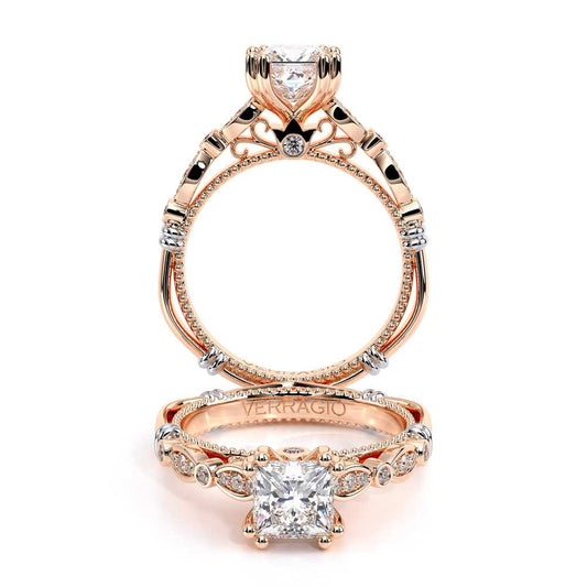 Verragio Vintage Princess Engagement Ring