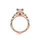Verragio Vintage Princess Engagement Ring