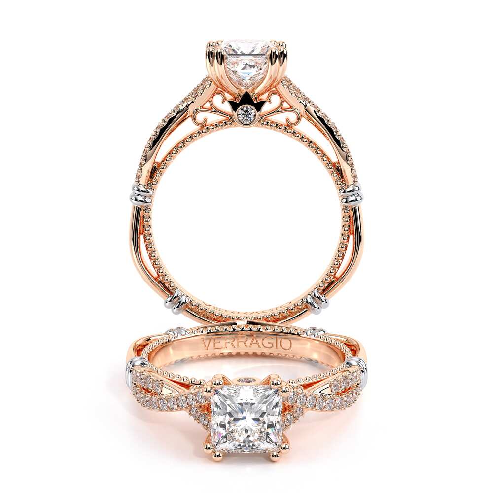 Verragio Pave Princess Engagement Ring