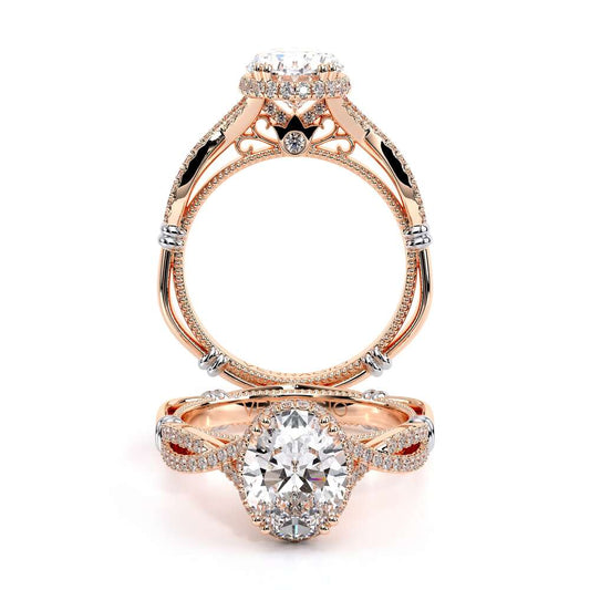 Verragio Halo Oval Engagement Ring