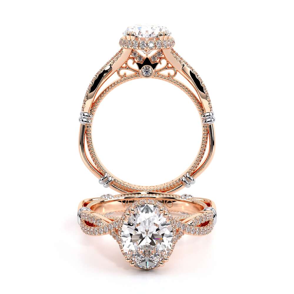 Verragio Halo Oval Engagement Ring