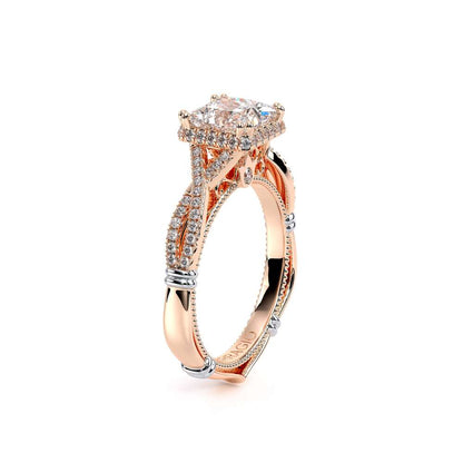 Verragio Halo Princess Engagement Ring