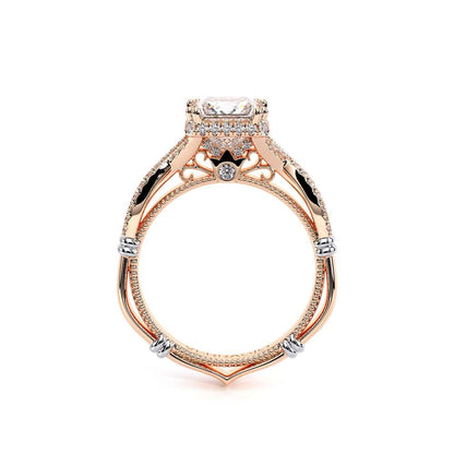 Verragio Halo Princess Engagement Ring