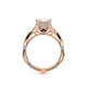 Verragio Halo Princess Engagement Ring
