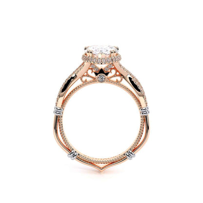 Verragio Halo Pear Engagement Ring