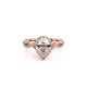Verragio Halo Pear Engagement Ring