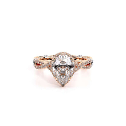Verragio Halo Pear Engagement Ring
