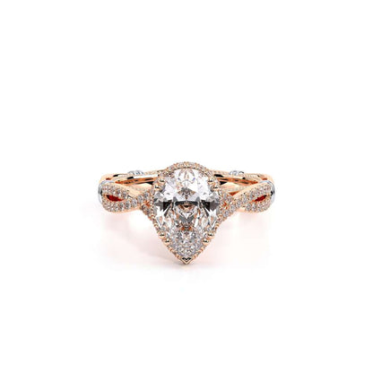 Verragio Halo Pear Engagement Ring