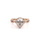 Verragio Halo Pear Engagement Ring