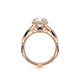 Verragio Halo Round Engagement Ring