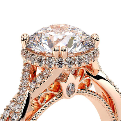 Verragio Halo Round Engagement Ring