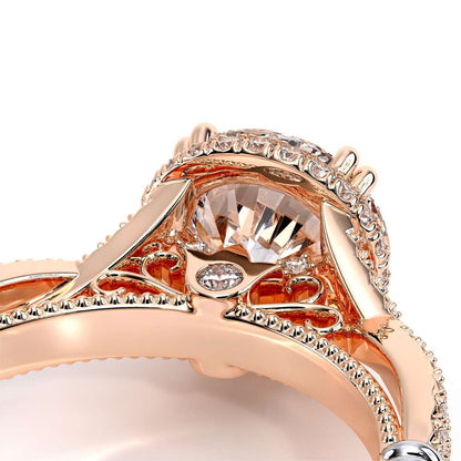 Verragio Halo Round Engagement Ring