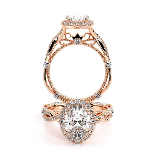 Verragio Halo Oval Engagement Ring