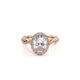 Verragio Halo Oval Engagement Ring