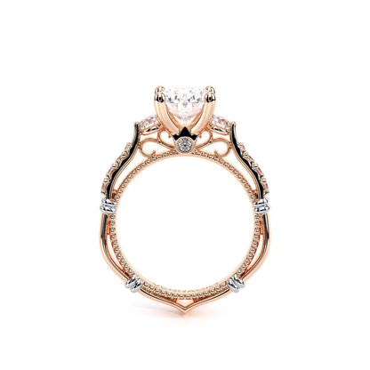 Verragio Three-Stone Oval Engagement Ring