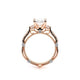Verragio Three-Stone Oval Engagement Ring