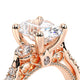 Verragio Three-Stone Oval Engagement Ring