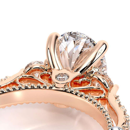 Verragio Three-Stone Oval Engagement Ring