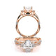 Verragio Three-Stone Oval Engagement Ring