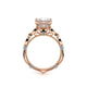 Verragio Halo Princess Engagement Ring