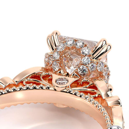 Verragio Halo Princess Engagement Ring