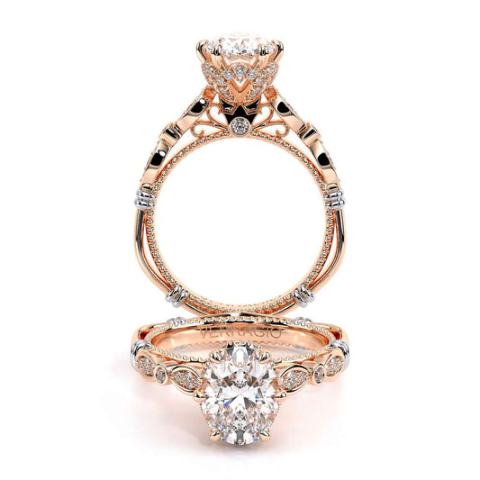 Verragio Halo Oval Engagement Ring