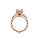 Verragio Halo Princess Engagement Ring