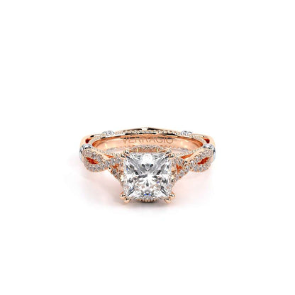 Verragio Halo Princess Engagement Ring