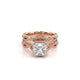 Verragio Halo Princess Engagement Ring
