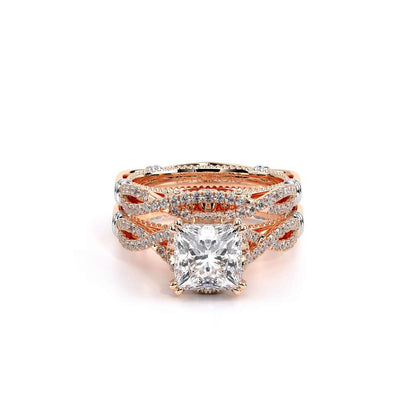 Verragio Halo Princess Engagement Ring