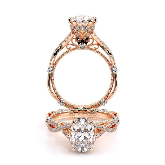 Verragio Halo Oval Engagement Ring