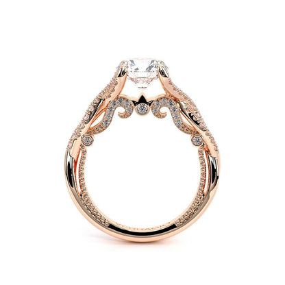 Verragio Pave Round Engagement Ring