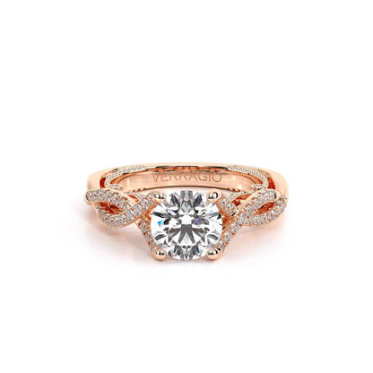 Verragio Pave Round Engagement Ring